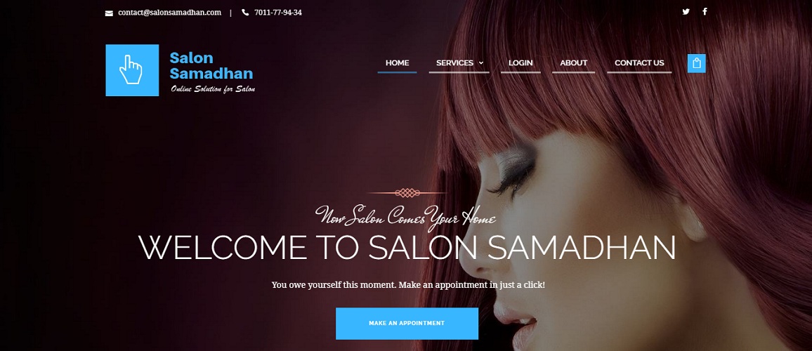 Salon Management Portal by Tech Samadhan